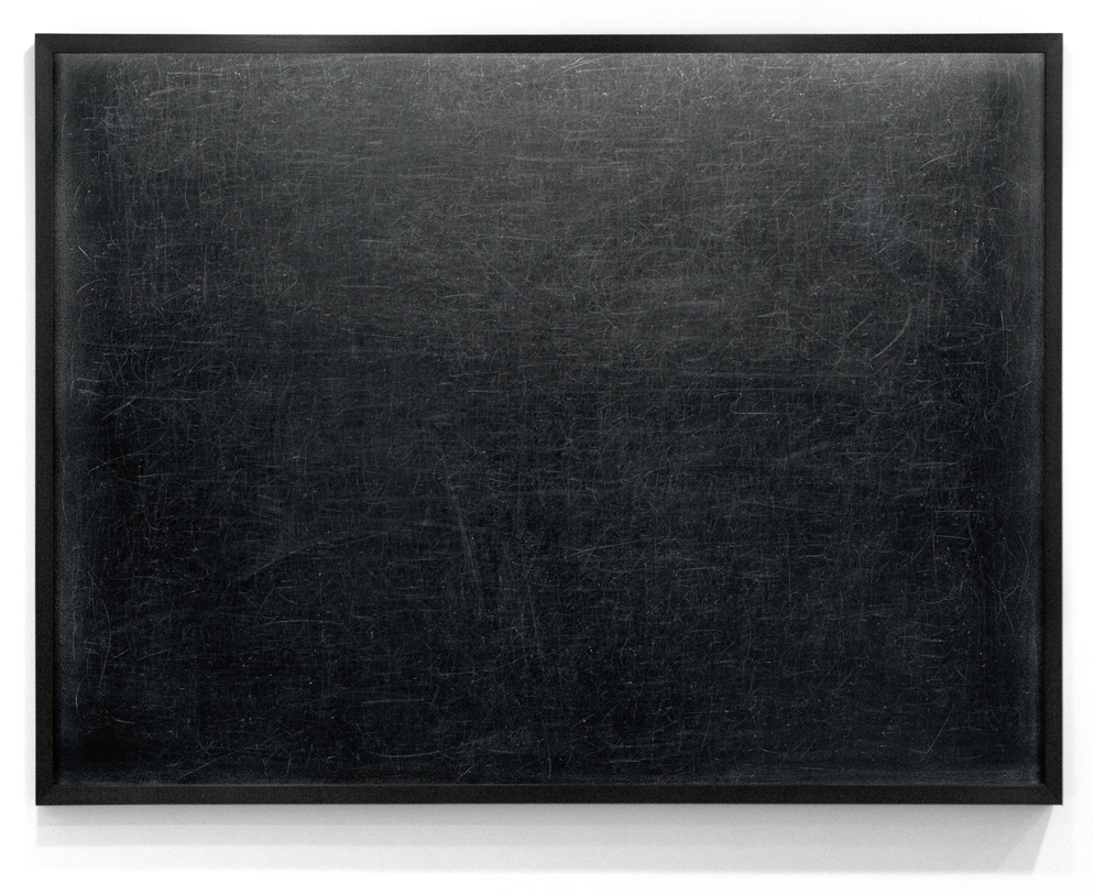 Alejandro Guijarro Momentum — physics blackboard at Stanford, 2010